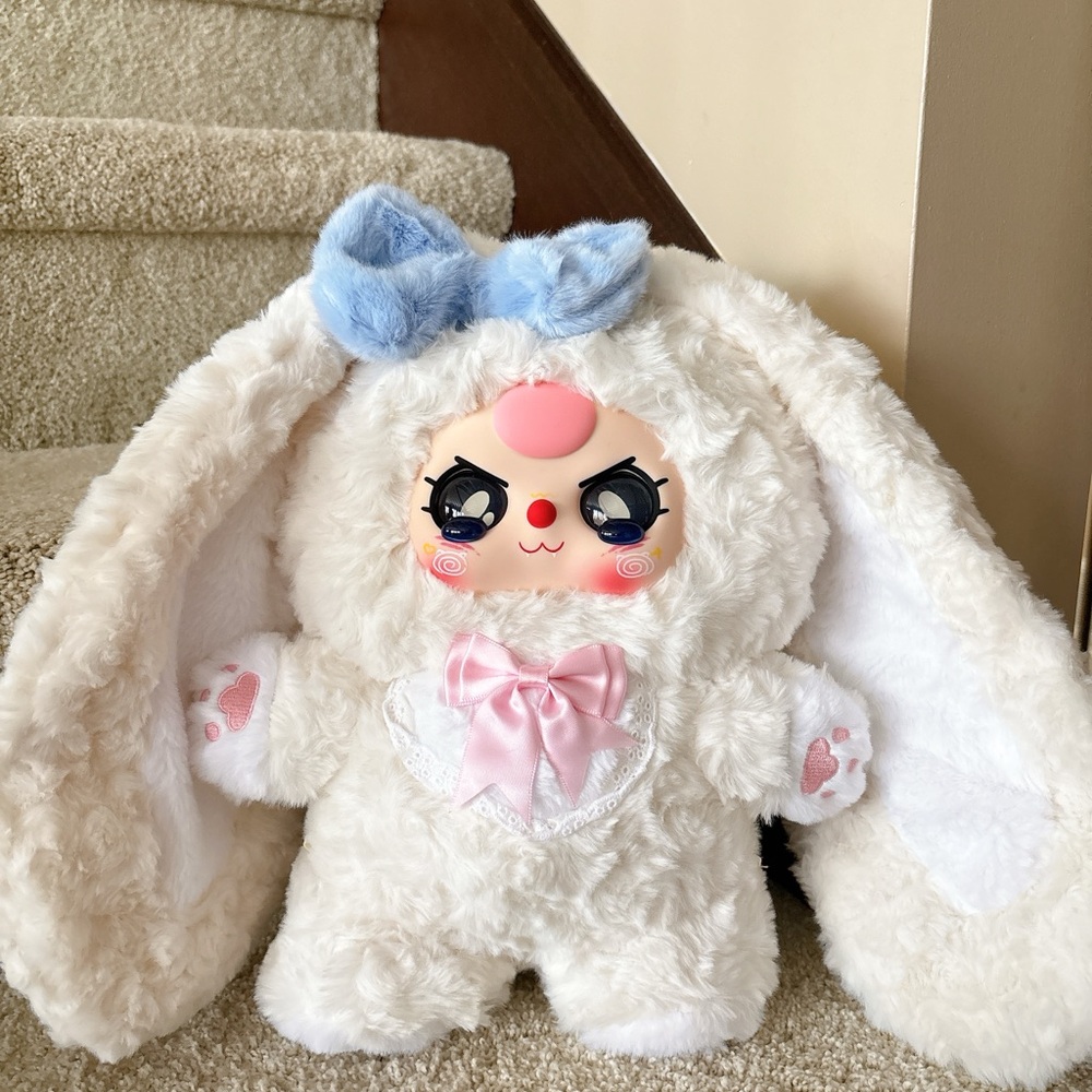 Baby three 400% Adorable Plush Bunny and bear Toy
